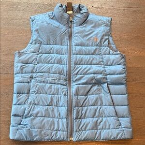 The North Face Blue Quilted Vest